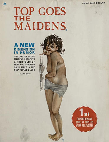 Top Goes the Maidens Vintage Adult Magazine