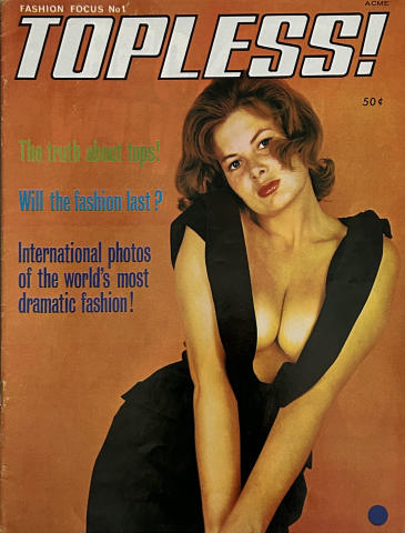 Topless Vintage Adult Magazine