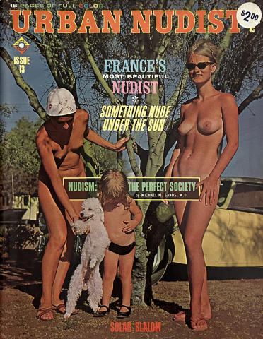 Urban Nudist Vintage Adult Magazine