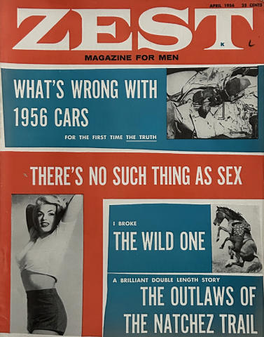 Zest for Men Vintage Adult Magazine