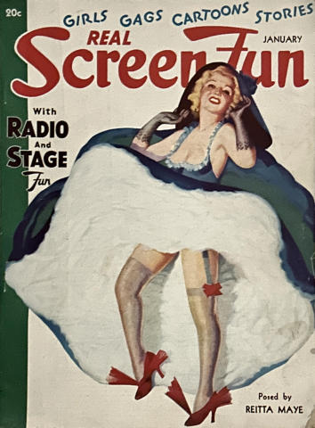 Real Screen Fun Vintage Adult Magazine
