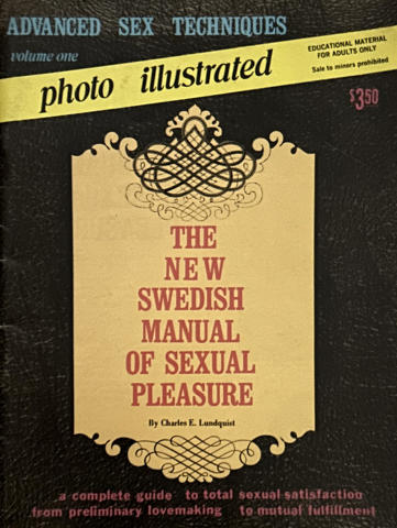 The New Swedish Manual of Sexual Pleasure Vintage Adult Magazine