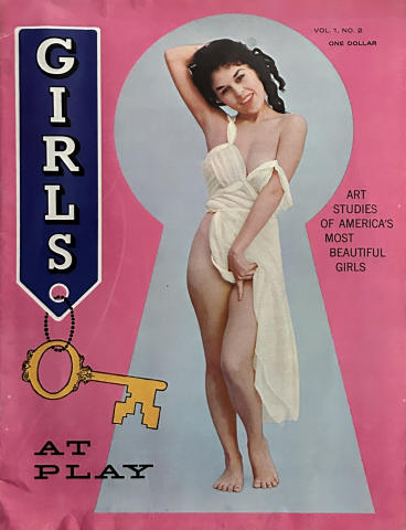 Girls at Play Vintage Adult Magazine