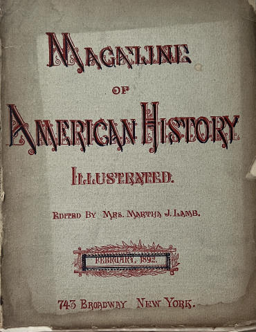 Magazine of American History