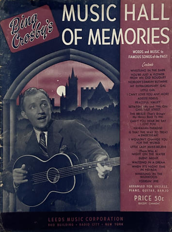 Bing Crosby's Music Hall of Memories