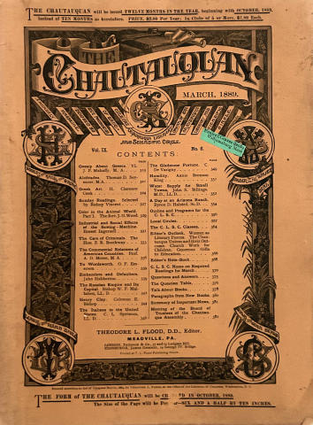 The Chautauquan Vol. IX No. 6