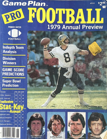 Game Plan Pro Football 1979 Annual Preview