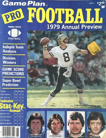 Game Plan Pro Football 1979 Annual Preview | January 1979 at Wolfgang's