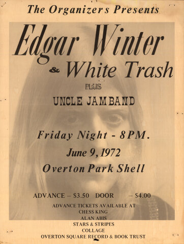 Edgar Winter's White Trash Poster