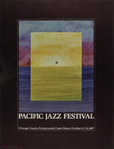 Pacific Jazz Festival Poster