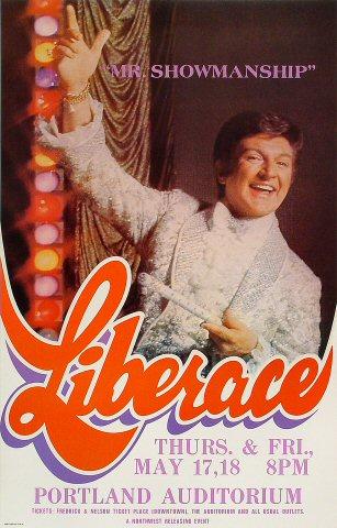 Liberace Poster