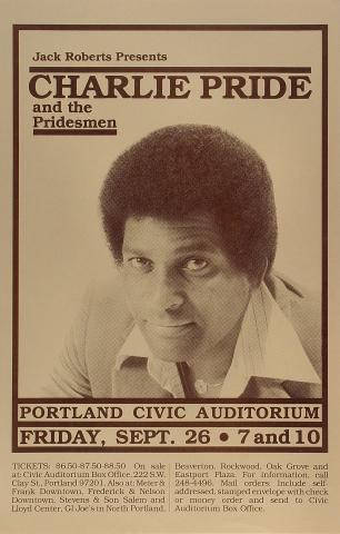 Charley Pride and the Pridesmen Poster