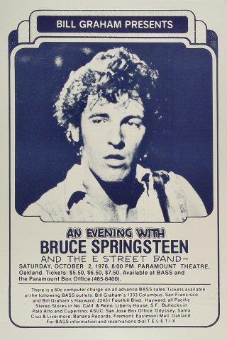 Bruce Springsteen & the E Street Band Poster