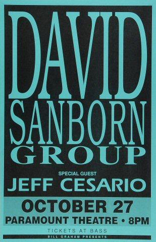 David Sanborn Group Poster