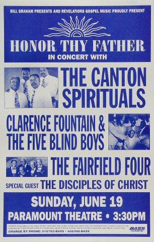 Canton Spirituals Poster