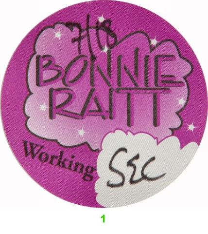 Bonnie Raitt Backstage Pass