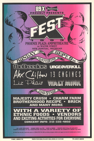 X Fest Poster