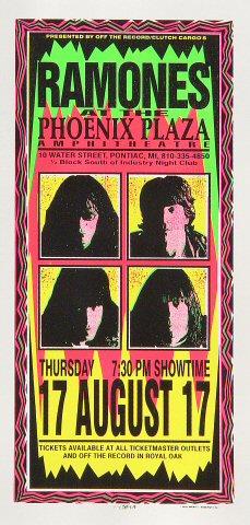 The Ramones Handbill