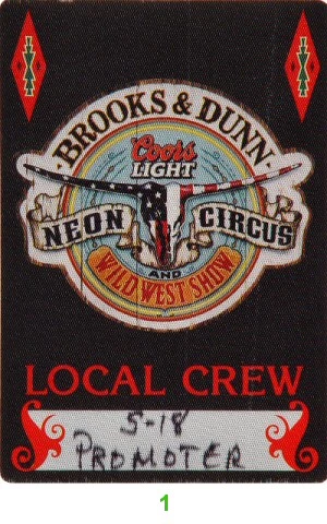 Brooks & Dunn Backstage Pass