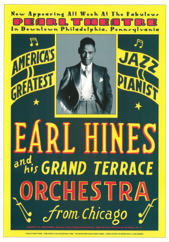 Earl Hines And His Orchestra Poster