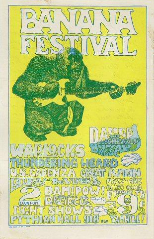 Banana Festival Handbill