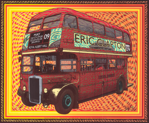 Eric Clapton Silkscreen