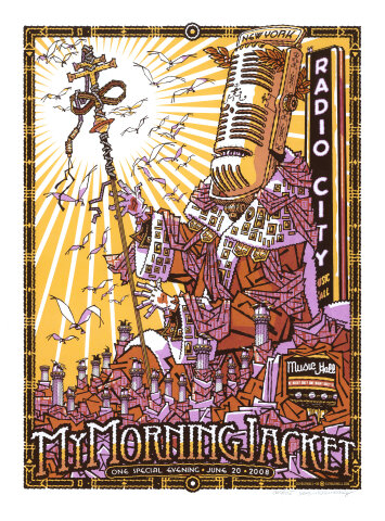 My Morning Jacket Silkscreen