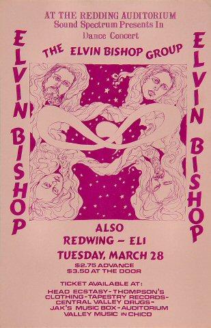 Elvin Bishop Group Handbill
