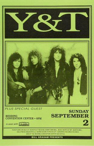 Y&T Poster