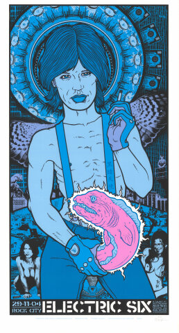 Electric Six Silkscreen