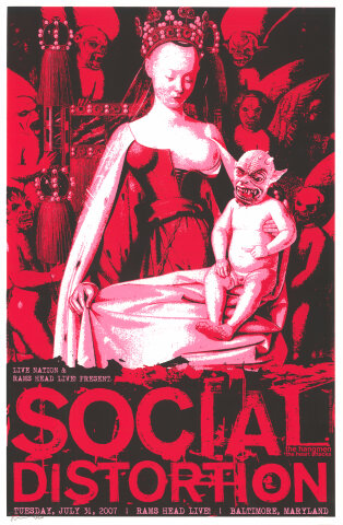 Social Distortion Silkscreen