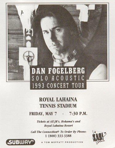 Dan Fogelberg Handbill