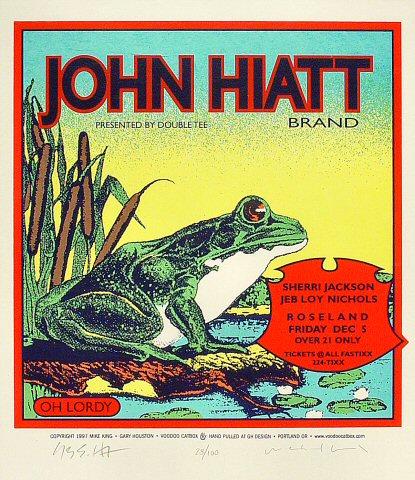 John Hiatt Serigraph