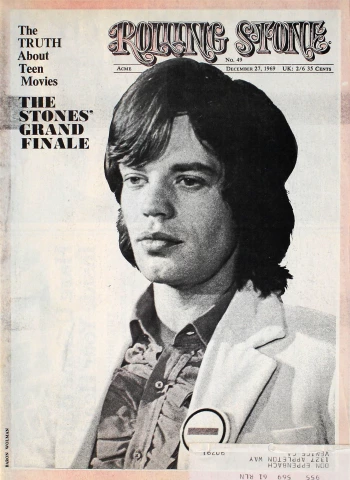 Rolling Stone Issue 49 | December 27, 1969 at Wolfgang's