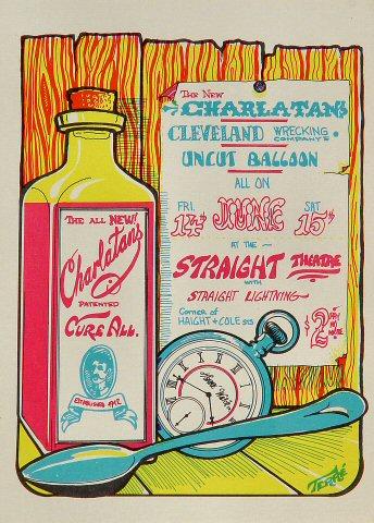 The Charlatans Handbill