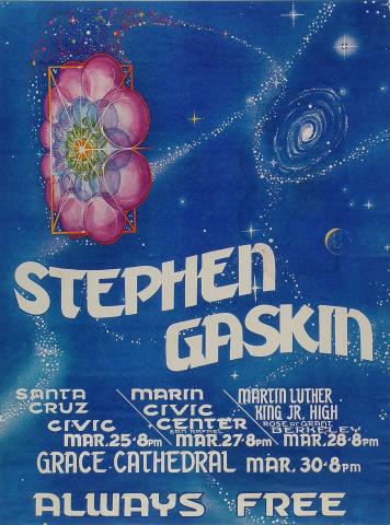 Stephen Gaskin Poster