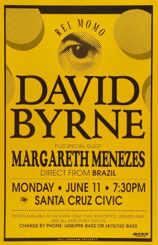 David Byrne Poster