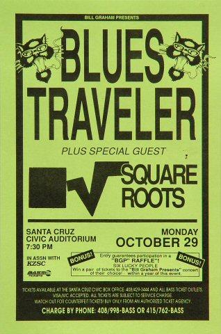 Blues Traveler Handbill