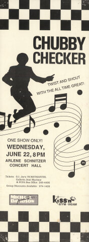 Chubby Checker Poster