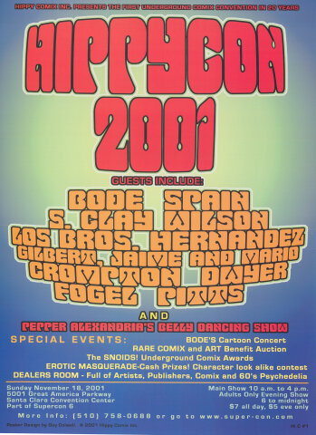 Hippycon 2001 Poster