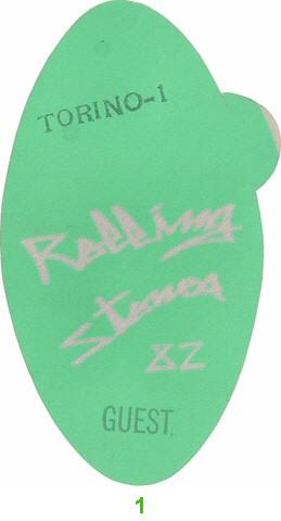 ローリングストーンズバックステージパス The Rolling Stones Backstage Pass from Candlestick Park, Oct