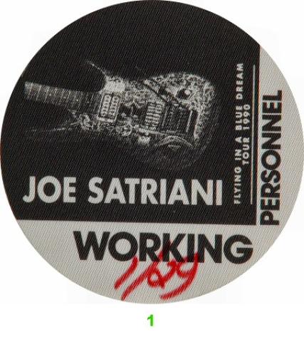 Joe Satriani Backstage Pass