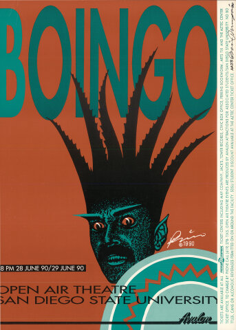 Oingo Boingo Poster