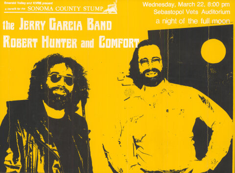 Jerry Garcia Band Poster