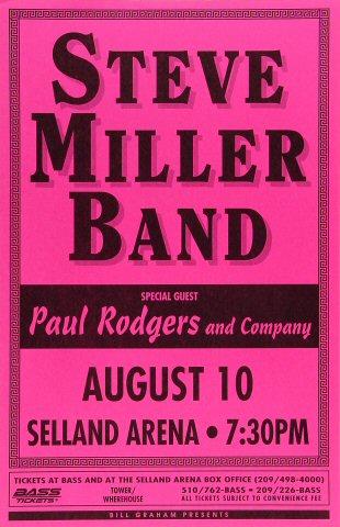 Steve Miller Band Poster