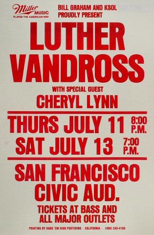Luther Vandross Poster