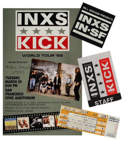 INXS Poster Set