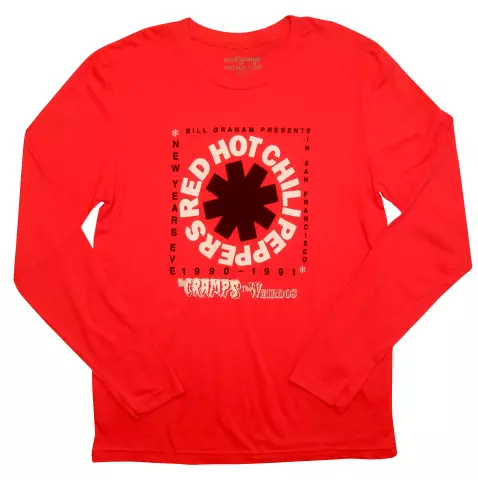 Red Hot Chili Peppers Men's Long Sleeve T-Shirt from San Francisco