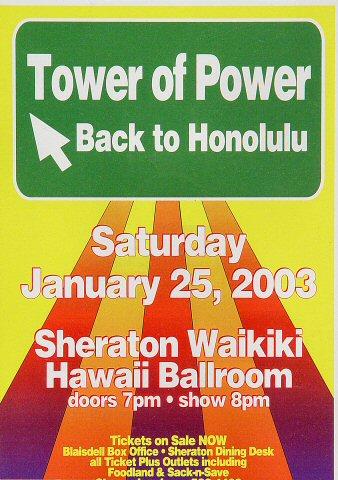 Tower of Power Handbill