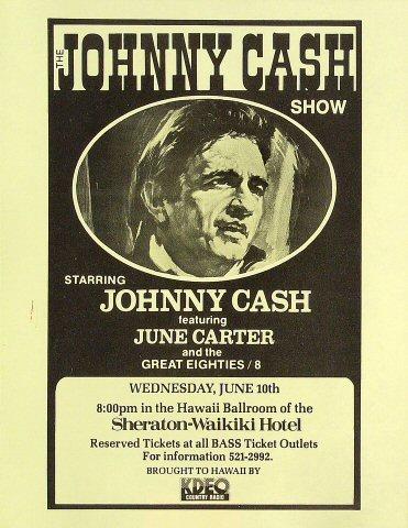 Johnny Cash Handbill